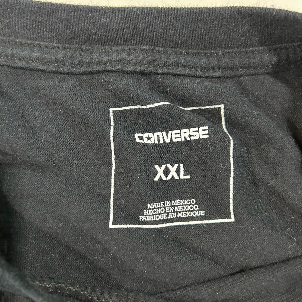 Size XXL - Converse Never Sleeping T- Shirt - Picture 2 of 3